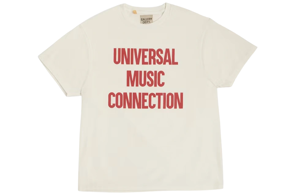 Gallery Dept. ATK Univ Music Connections T-shirt White product photo