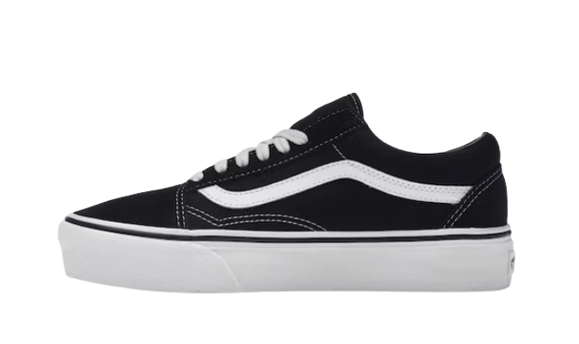 Vans Old Skool Platform Black White productfoto