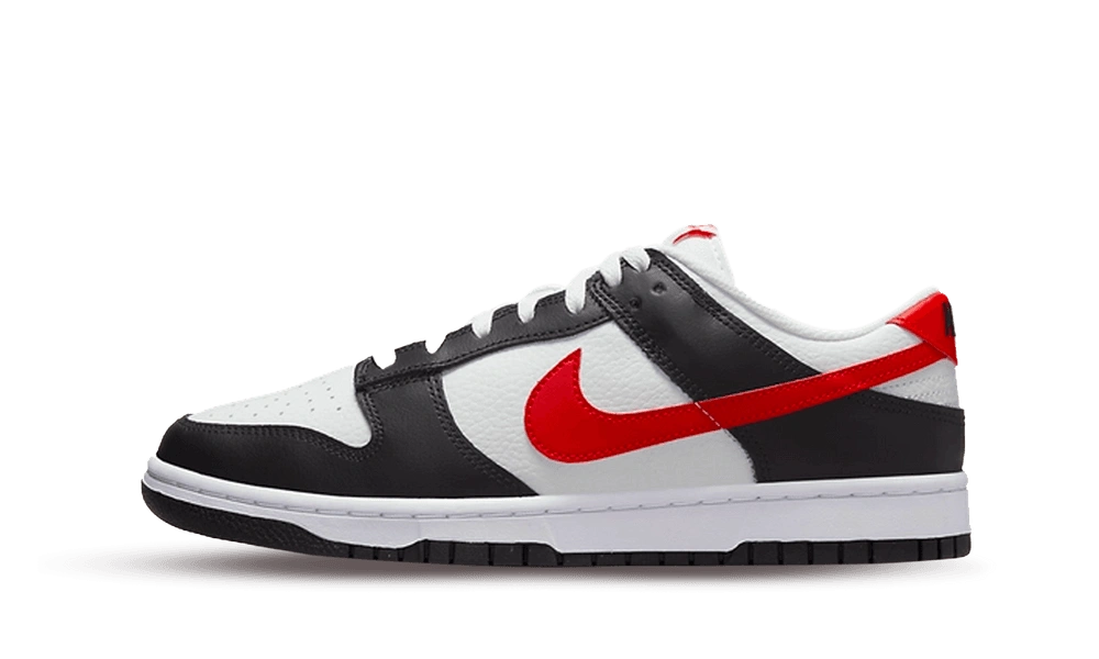 Nike Dunk Low Retro Red Swoosh Panda product photo