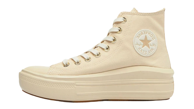 Converse Chuck Taylor All-Star Move Platform Stone (W) productfoto