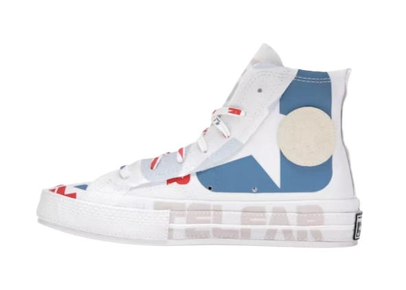Converse Chuck Taylor All-Star 70 Hi Telfar White Blue productfoto