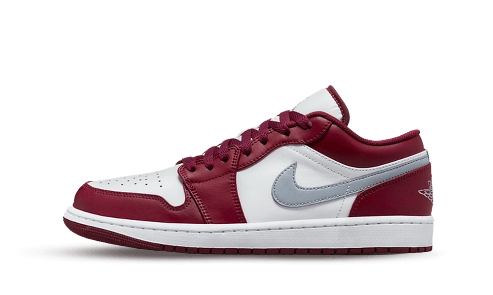 Photo du produit Jordan 1 Low White Bordeaux