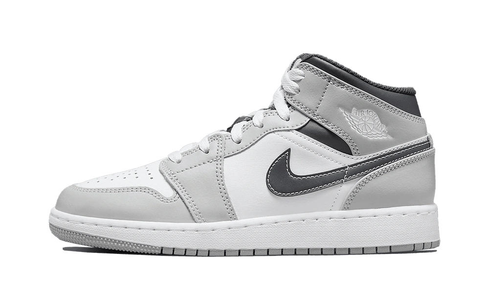 Foto del prodotto Jordan 1 Mid Light Smoke Grey (GS)