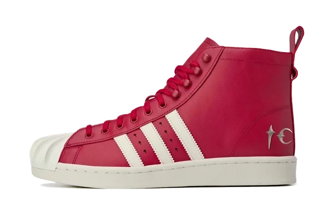 adidas Superstar Boot Thug Club Red White product photo