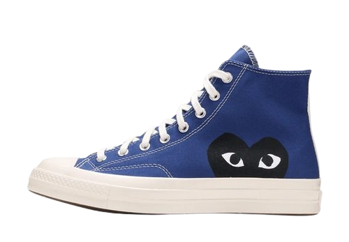 Converse Chuck Taylor All-Star 70 Hi Comme Des Garcons PLAY Blue productfoto