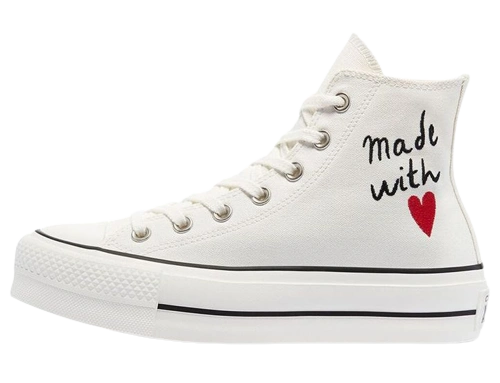 Converse Chuck Taylor All-Star Lift Hi Made With Love (W) productfoto