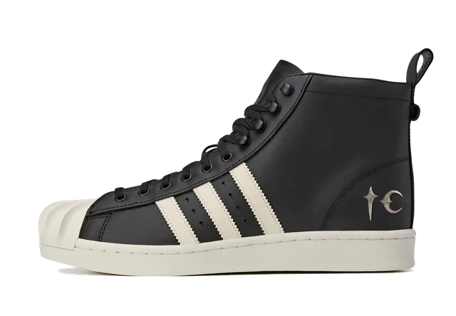 adidas Superstar Boot Thug Club Black White product photo