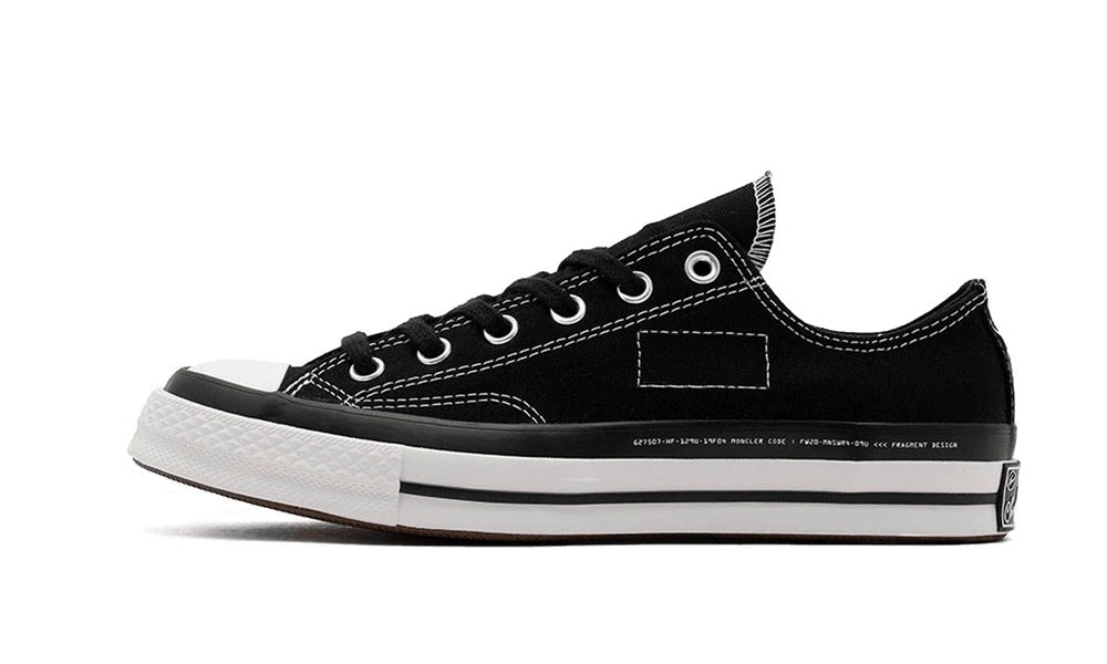 Converse Chuck Taylor All-Star 70 Ox Moncler Fragment Black productfoto