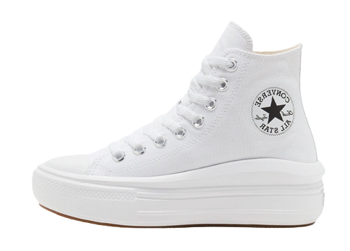 Converse Chuck Taylor All-Star Move Hi White (W) productfoto