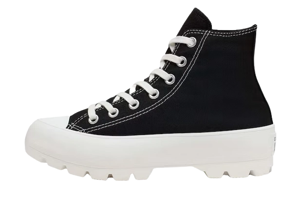 Converse Chuck Taylor All Star Lugged Hi Black White productfoto