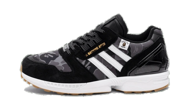 Adidas ZX 8000 Bape Undefeated Black product photo
