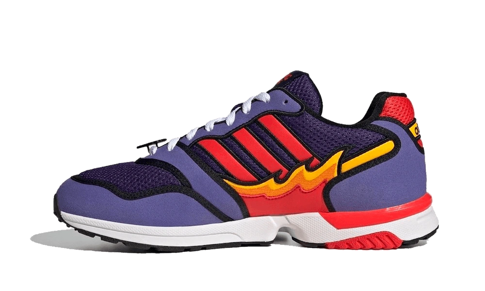 Adidas ZX 1000 The Simpsons Flaming Moes productfoto