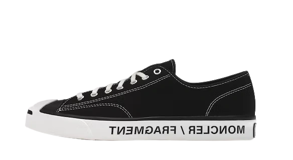 Converse Jack Purcell Moncler Fragment Black productfoto