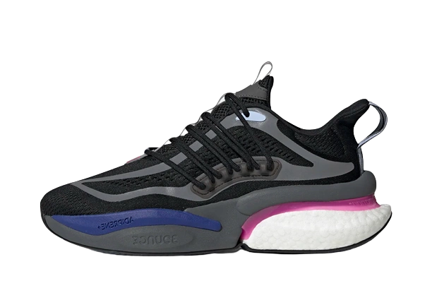 adidas Alphaboost v1 Black Blue Fuchsia productfoto