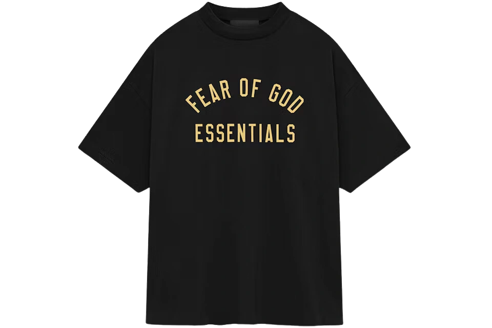 Fear of God Essentials Jersey Fleece Tee Black