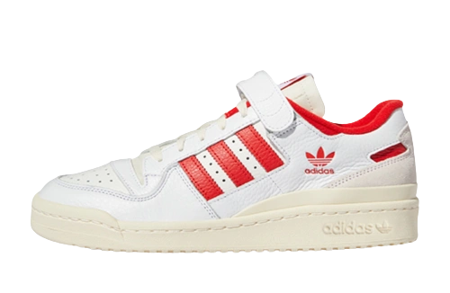 Adidas Forum 84 Low White Cream Red productfoto