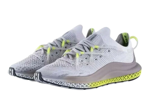 Adidas 4D Fusio Grey Solar Yellow - Image 1