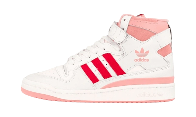 Adidas Forum 84 Hi Off White Pink Red Produktfoto