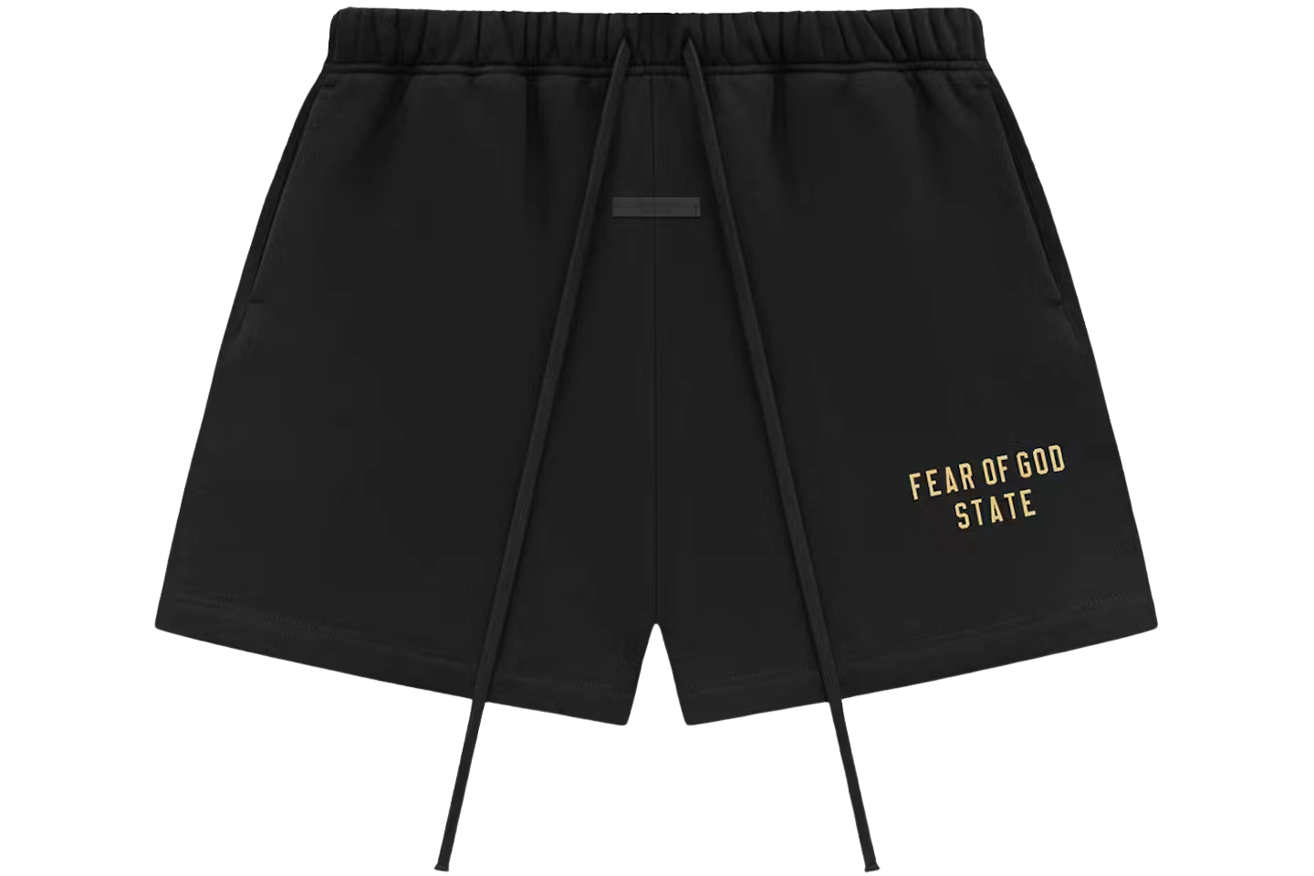 Fear of God Essentials Fleece Black Summer Set - Image 2