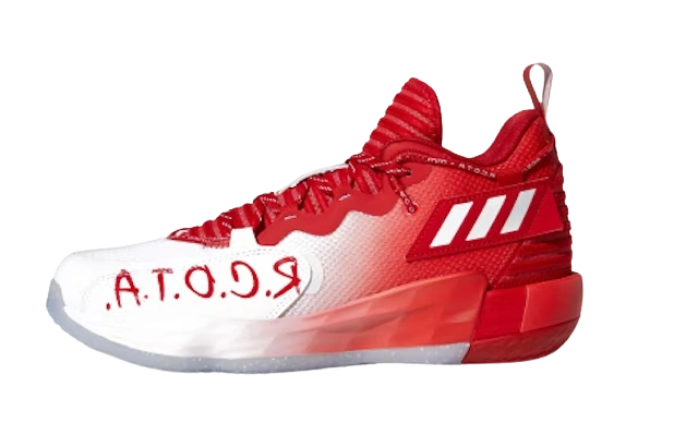 adidas Dame 7 Opponent Advisory Red Produktfoto