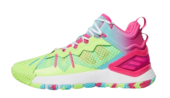 adidas D Rose Son of Chi Godspeed Signal Green Pink Produktfoto