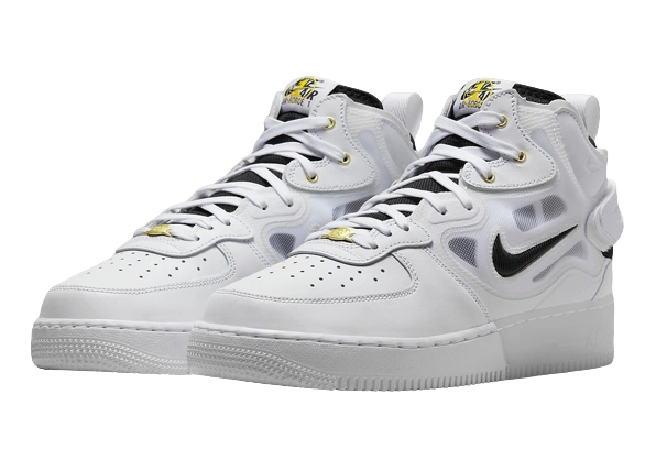 Nike Air Force 1 Mid React White - Image 1