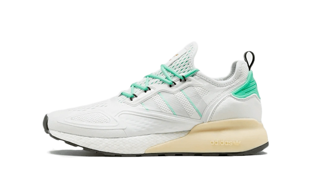 Adidas ZX 2K Boost Grey One Hi-Res Green Produktfoto