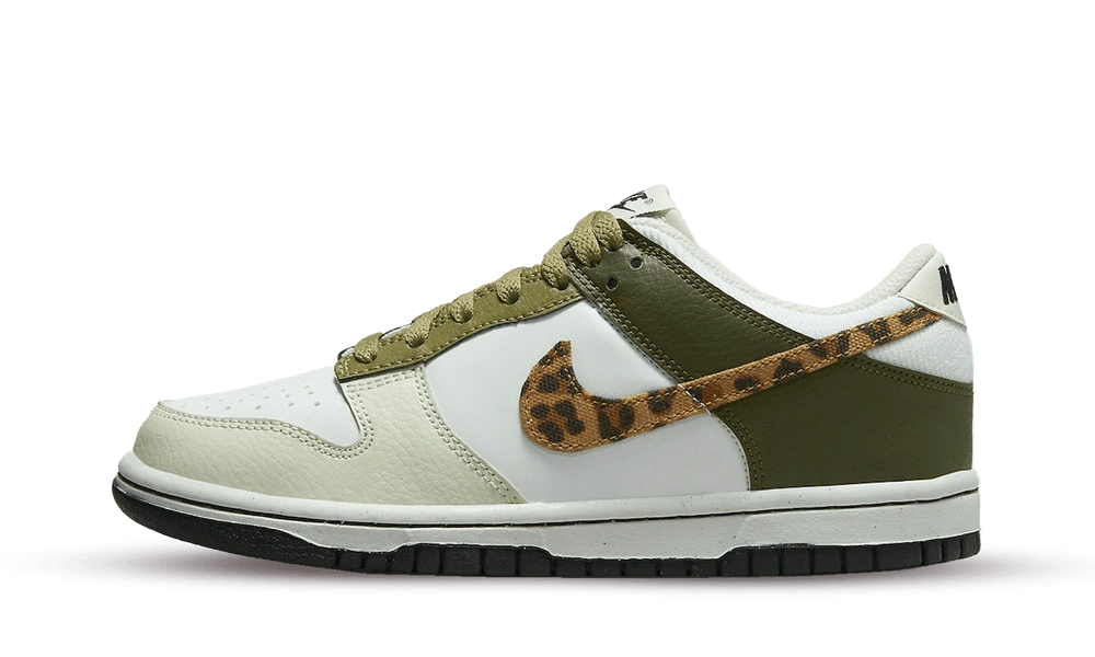Nike Dunk Low Olive Leopard (GS) product photo