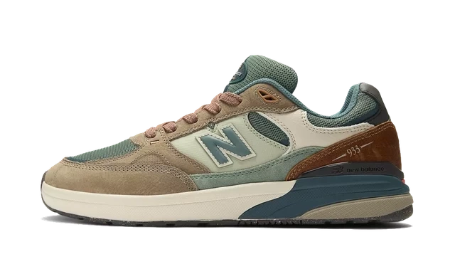 New Balance Numeric Andrew Reynolds 933 'Mushroom & New Spruce'