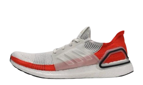 Adidas Ultra Boost 19 Raw White Active Orange productfoto