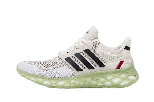 Adidas Ultra Boost Web DNA White Carbon Orbit Green productfoto