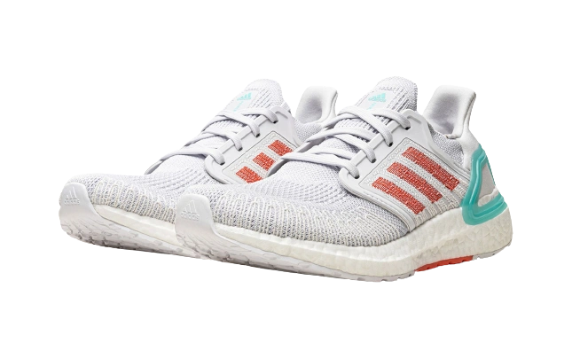 Adidas Ultra Boost 20 Blue Spirit True Orange Sharp Blue (W) - Image 1