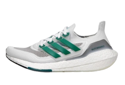 Adidas Ultra Boost 21 White Sub Green productfoto