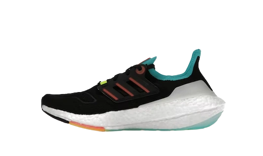 Adidas Ultra Boost 22 Black Turbo Mint Rust productfoto