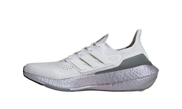 Adidas Ultra Boost 21 Crystal White Hazy Green productfoto