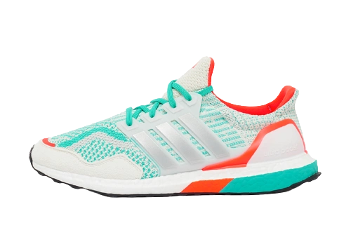 Adidas Ultra Boost 5.0 DNA Chalk White Mint Rush productfoto