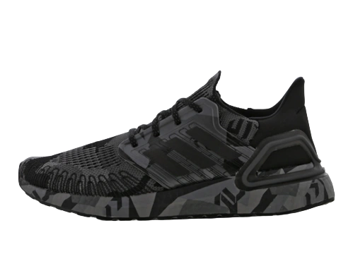 Adidas Ultra Boost 20 Geometric Black Grey productfoto