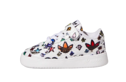 adidas x Jeremy Scott Forum 84 Low Multi (Infants) Produktfoto