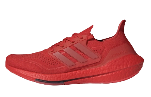 Adidas Ultra Boost 21 Vivid Red productfoto