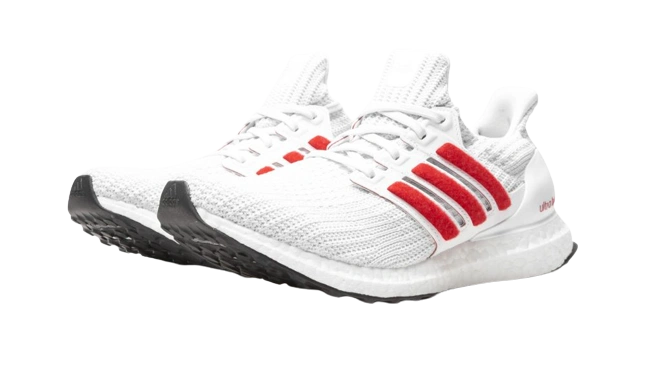 Adidas UltraBoost 4.0 DNA White Scarlet - Image 1