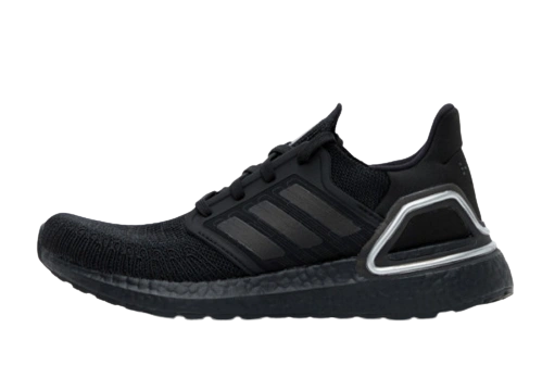 Adidas Ultra Boost 20 Core Black Silver Metallic productfoto