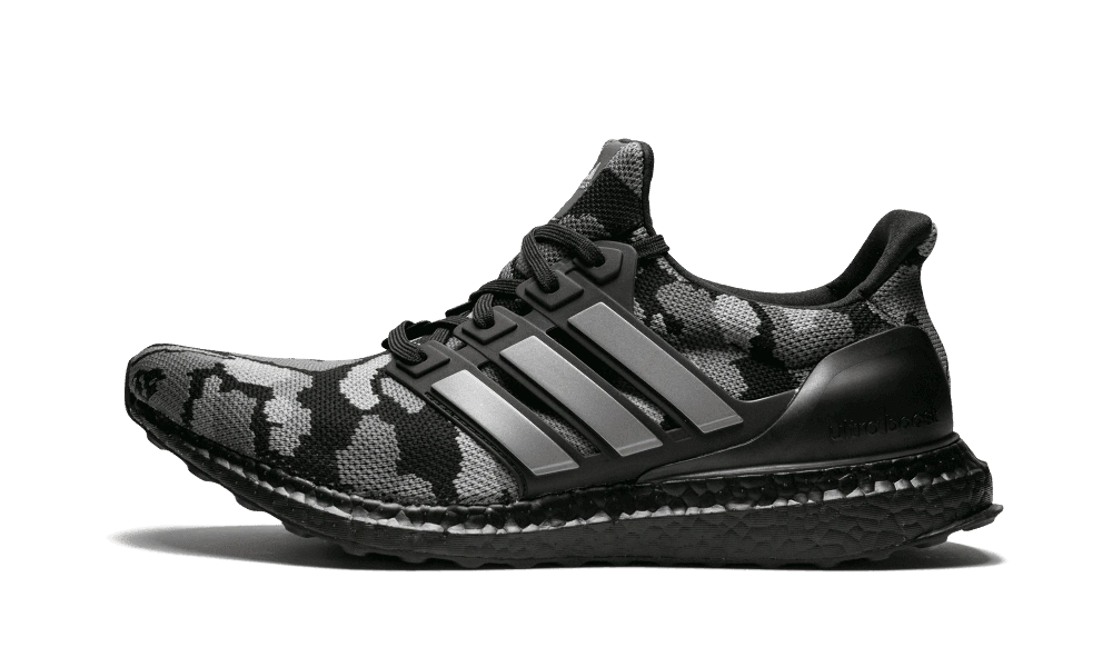 Adidas Ultra Boost 4.0 Bape Camo Black productfoto