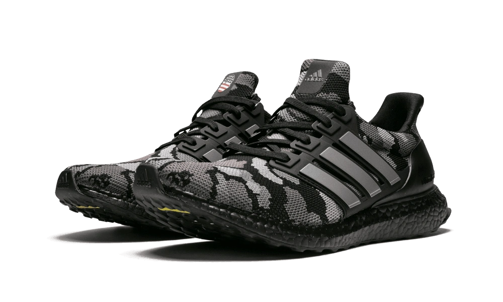 Adidas Ultra Boost 4.0 Bape Camo Black - Image 1