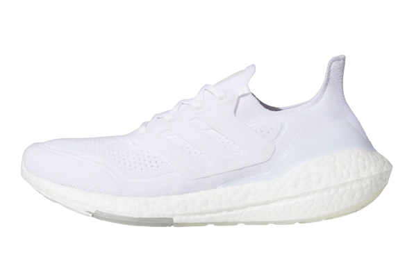 Adidas Ultra Boost 21 Triple White (W) productfoto