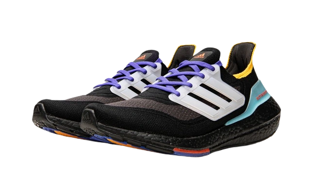 Adidas Ultra Boost 21 Pulse Aqua Black - Image 1