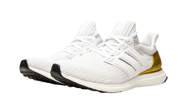 Adidas Ultra Boost 4.0 DNA White Gold Metallic - Image 1