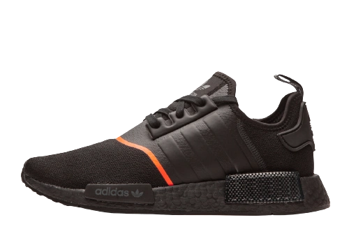 Adidas NMD R1 Core Black Solar Red Line Produktfoto