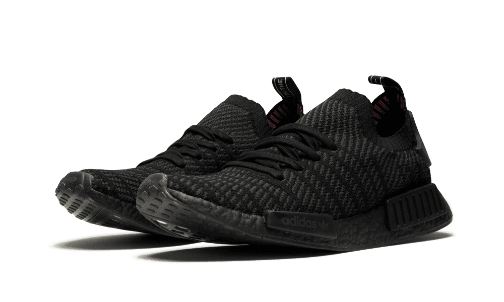 Adidas NMD R1 STLT Triple Black - Image 1