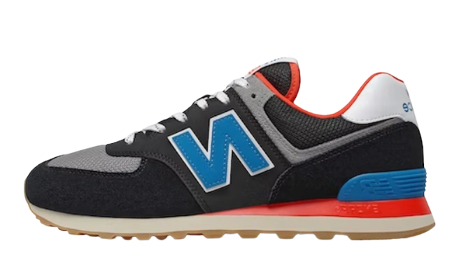 Foto del prodotto New Balance 574 Black Blue Red