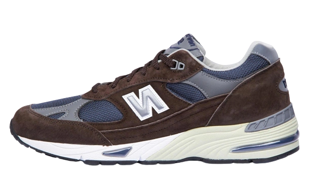 New Balance 991 Brown Navy Grey